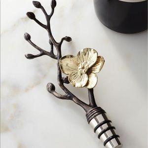 Michael Aram Gold Or bid Wine Stopper